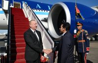 Prezident İlham Əliyev Misirə işgüzar səfərə gəlib